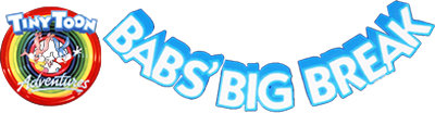 Tiny Toon Adventures Babs' Big Break logo for GameBoy
